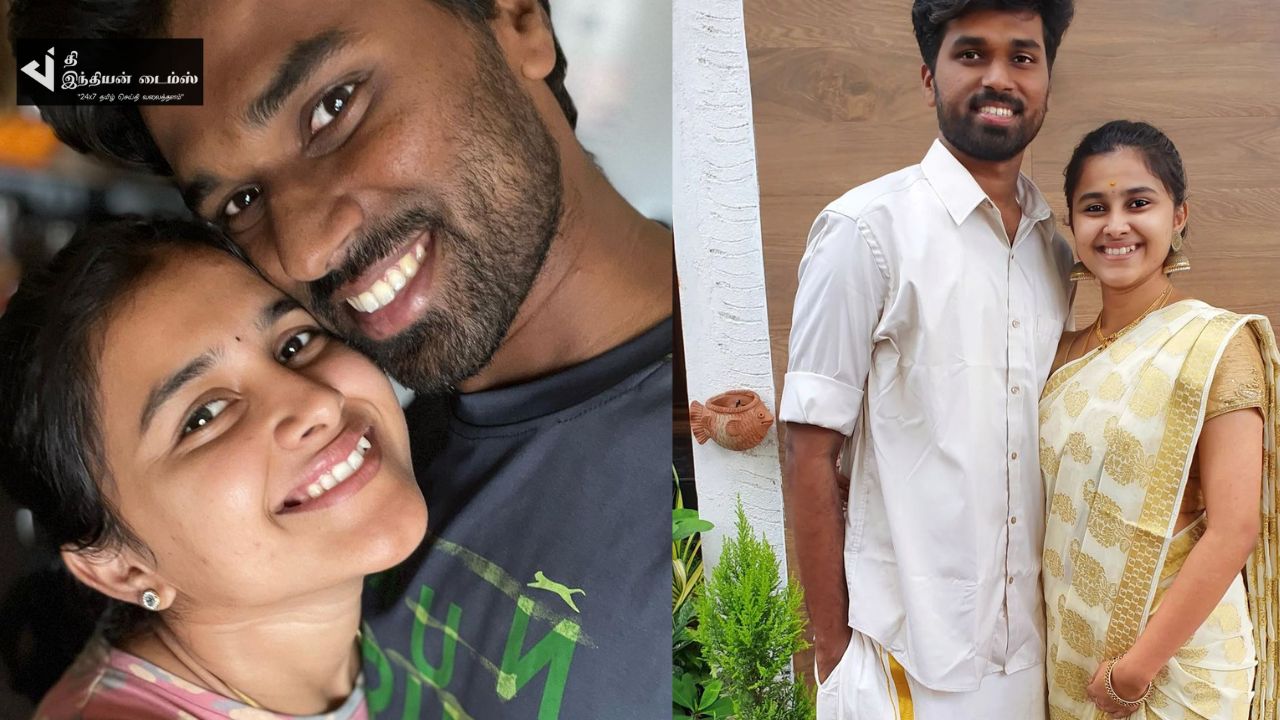 பாண்டியன் ஸ்டோர்ஸ் சீரியல் ராஜி கணவரின் புகைப்படங்கள்