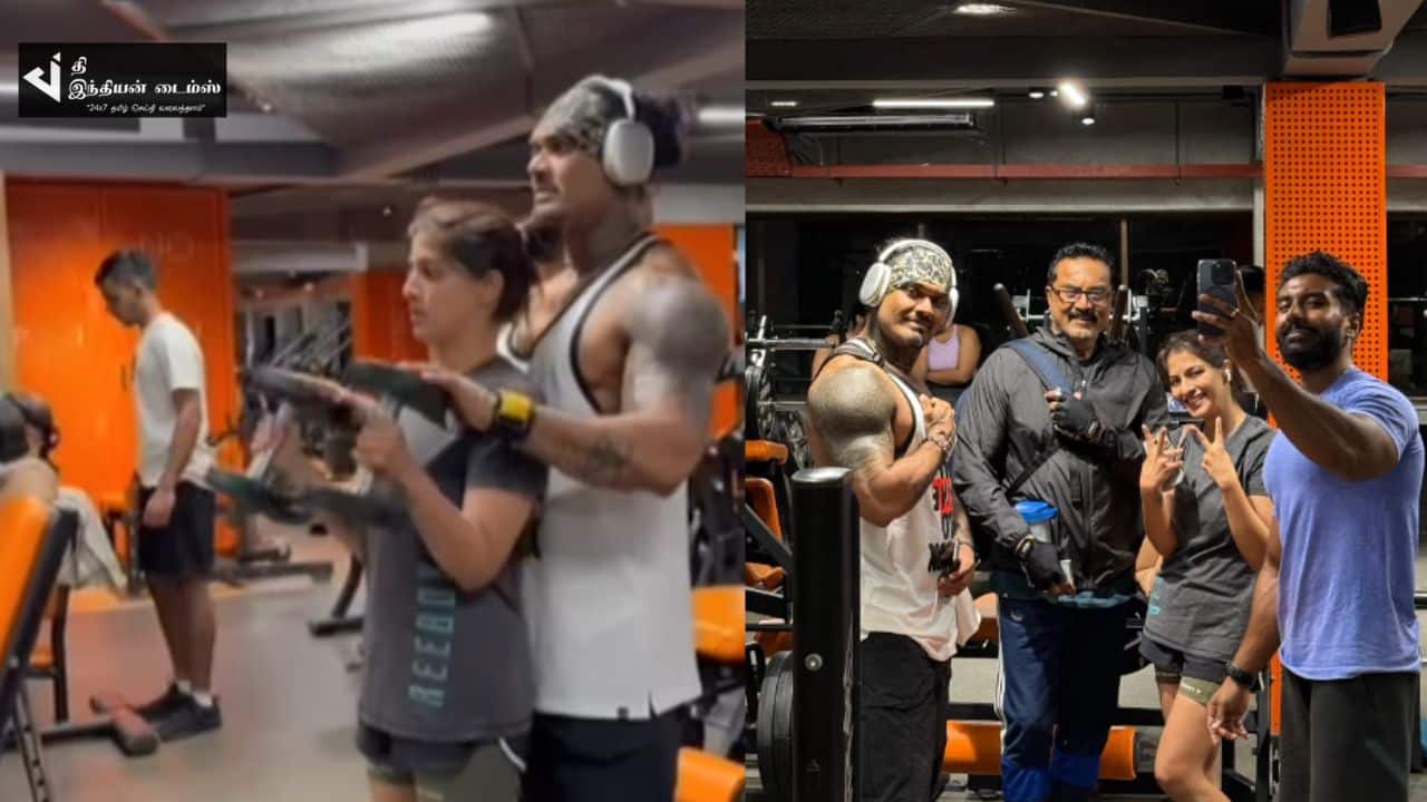 நடிகை வரலட்சுமி குடும்பத்துக்கே ட்ரைனிங் கொடுத்த காதலன் நிகோலாய்