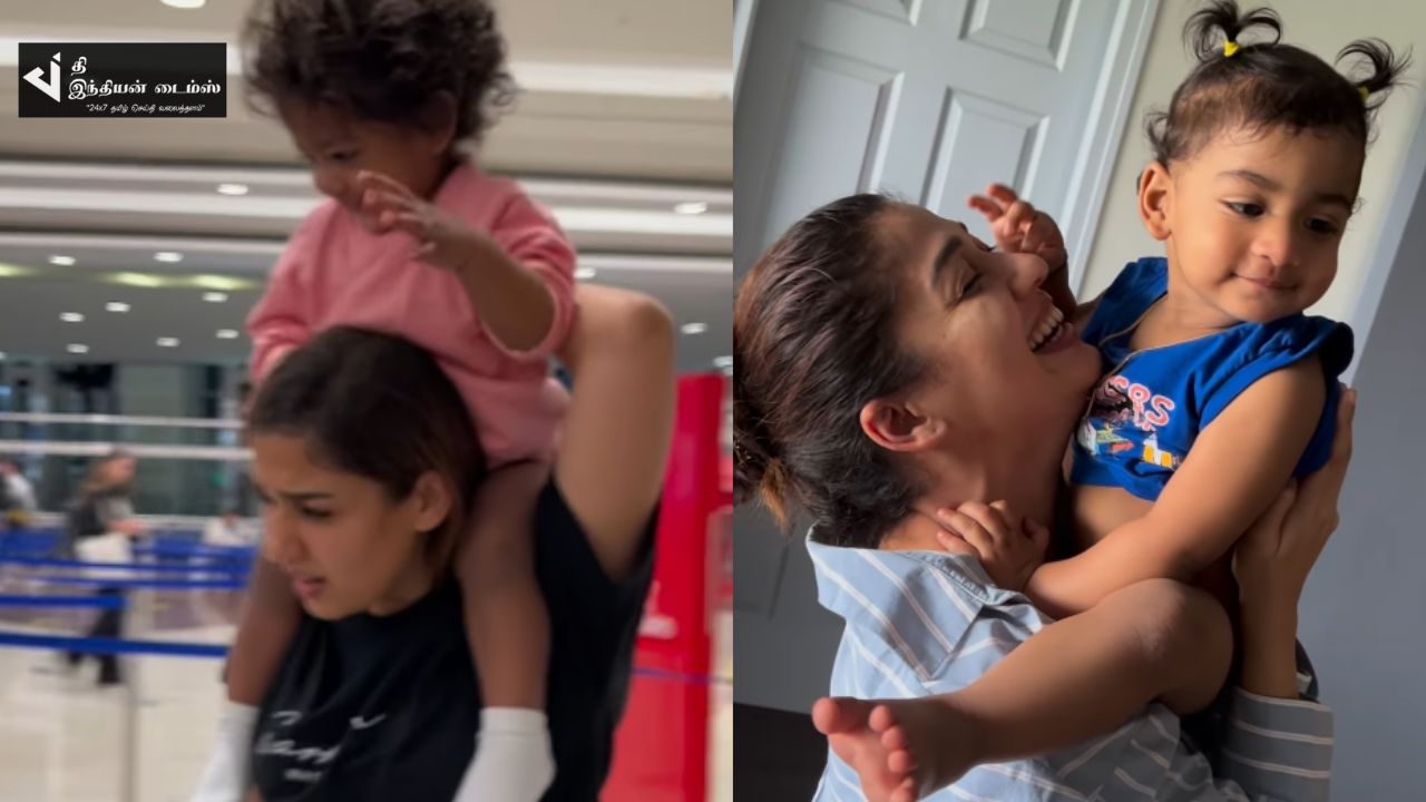 இன்று மகன்களுடன் SUNDAY-வை கொண்டாடிய நடிகை நயன்தாரா