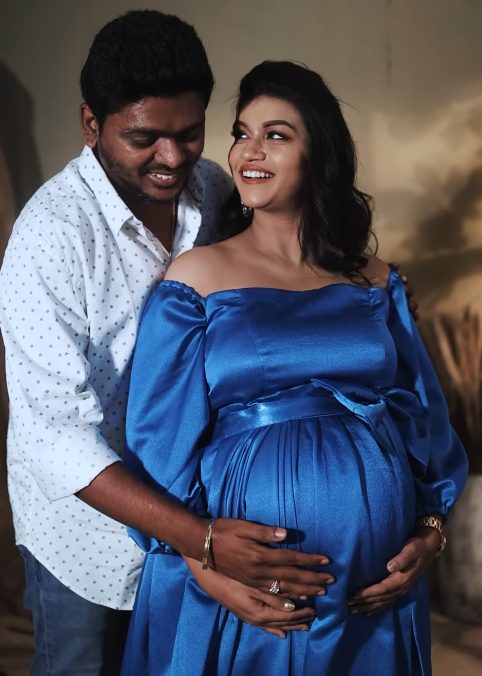 நிறை மாதத்தில் PHOTOSHOOT எடுத்த சீரியல் நடிகை ஸ்ரீ தேவி அசோக் 5