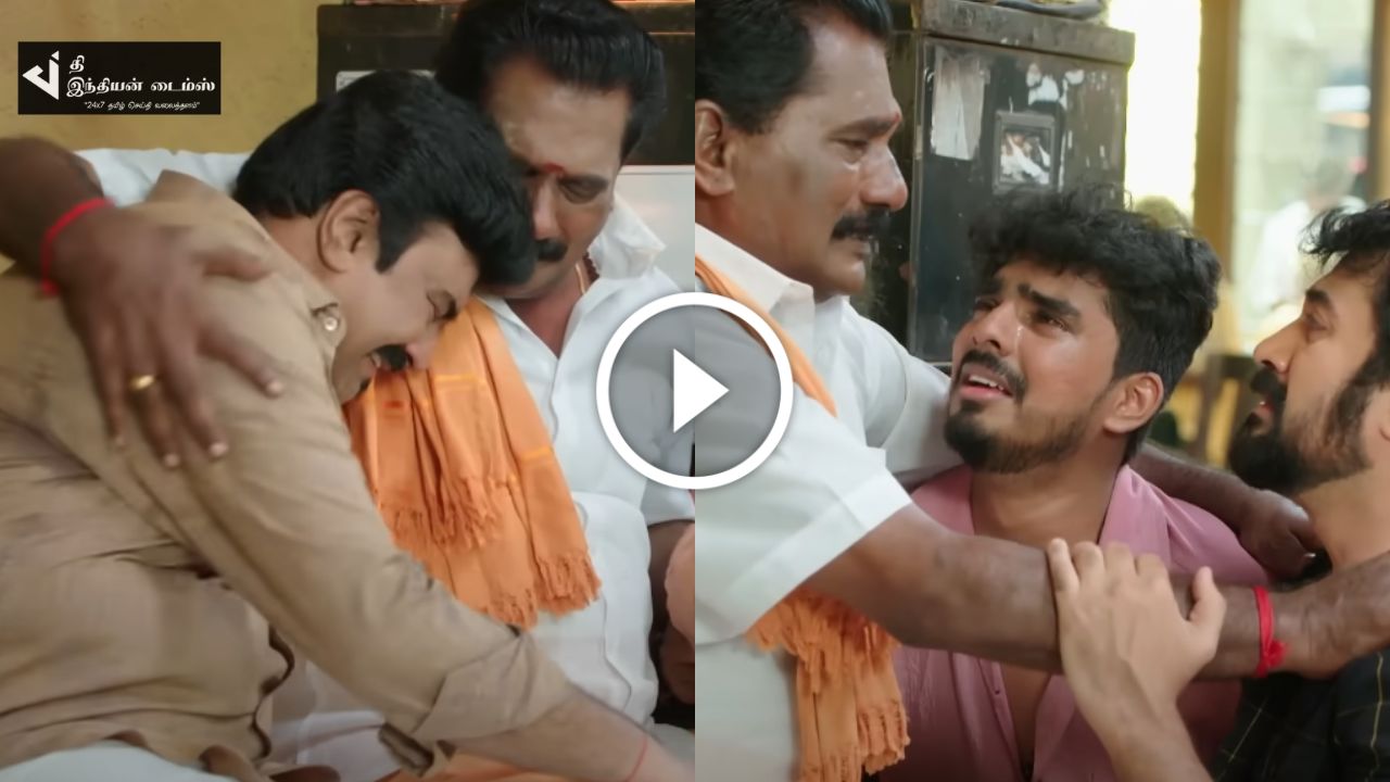 தம்பிகளுடன் மனம்திருந்தி மீண்டும் சேர்ந்த AGS.. மனைவிகளிடம் கேஸை வாபஸ் வாங்க சொல்லும் தம்பிகள்.. எதிர்நீச்சல் ப்ரோமோ