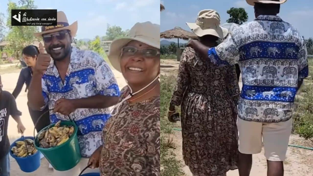 ஆசையாக அம்மாவை விடுமுறைக்கு வெளிநாடு அழைத்து சென்ற நடிகர் ராகவா லாரன்ஸ்