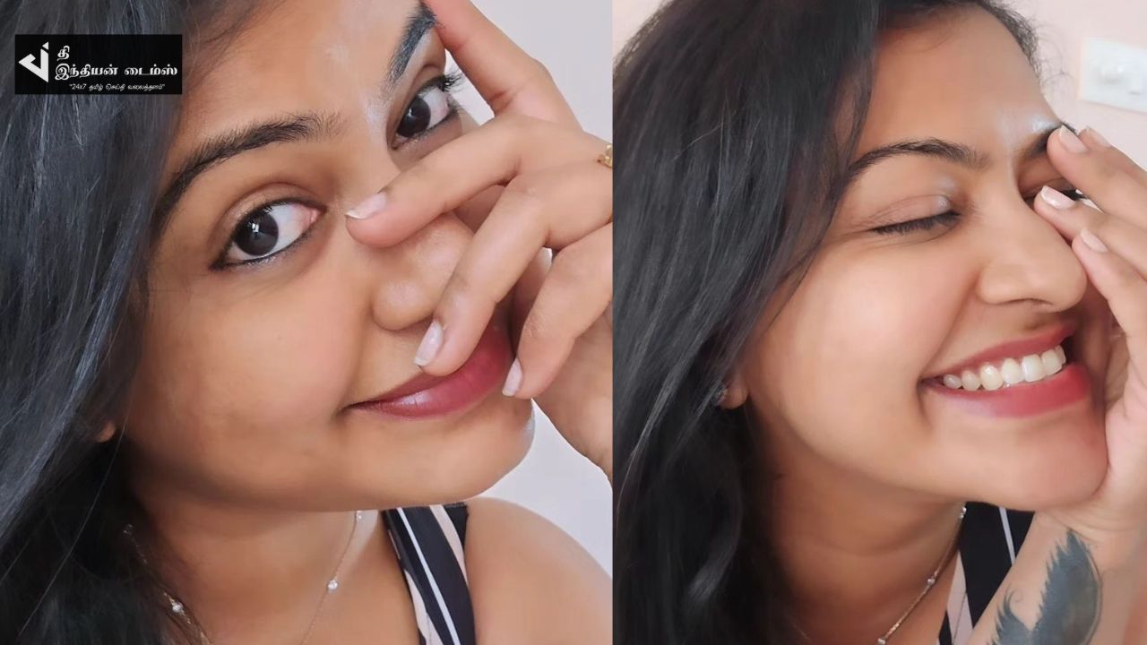 சிரிப்பால் என்னை நீ சிதைத்தாய் போதும்… சிரிப்பில் கலக்கும் ரட்சிதா மஹாலக்ஷ்மி