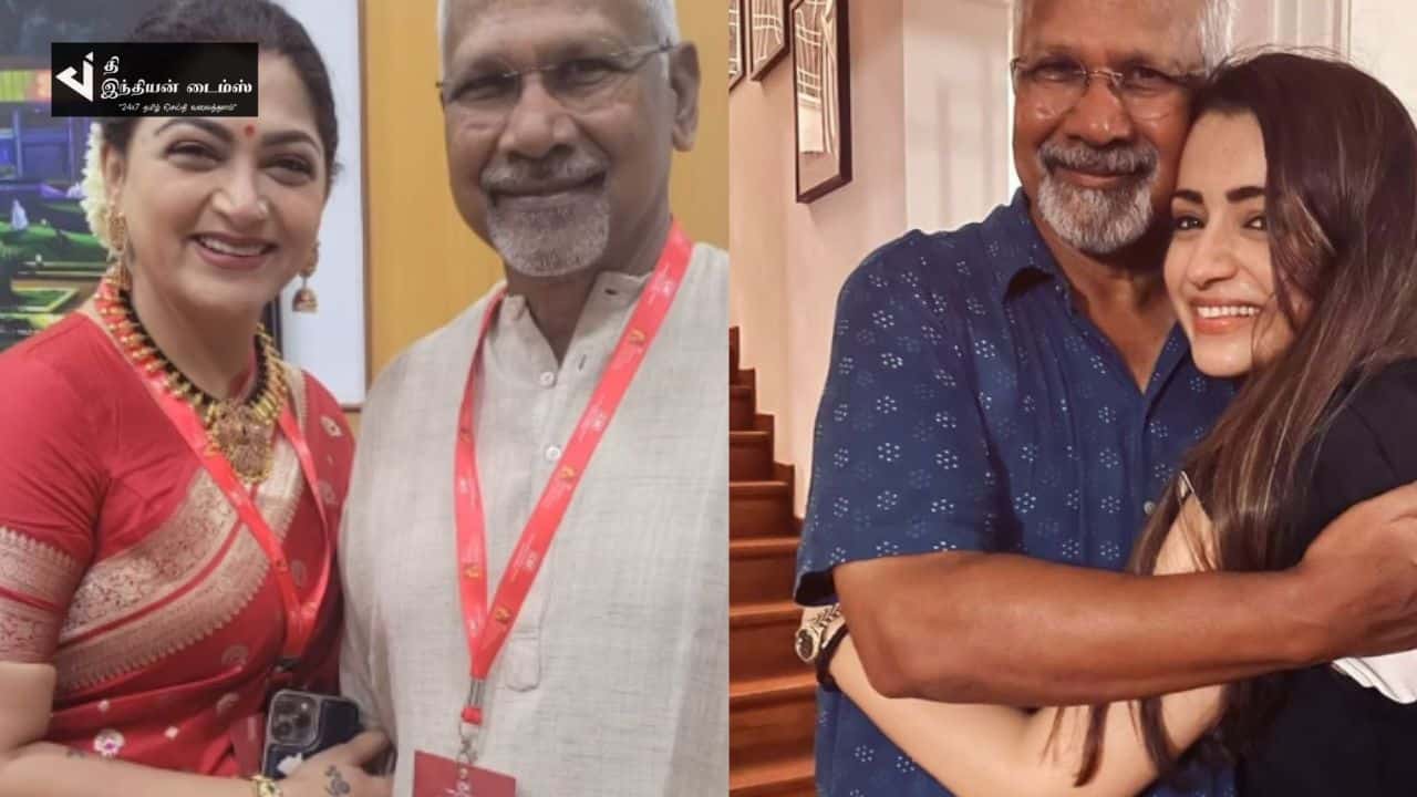 இயக்குனர் மணிரத்தினத்திற்கு புகைப்படம் வெளியிட்டு பிறந்தநாள் வாழ்த்து சொன்ன நடிகர்கள்