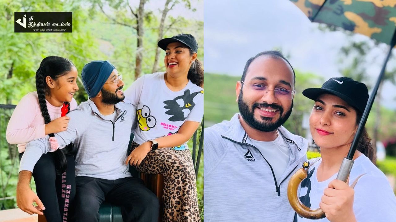 குடும்பத்துடன் ஊட்டியில் தாமிரபரணி பட நாயகி பானு விடுமுறை கொண்டாட்டம