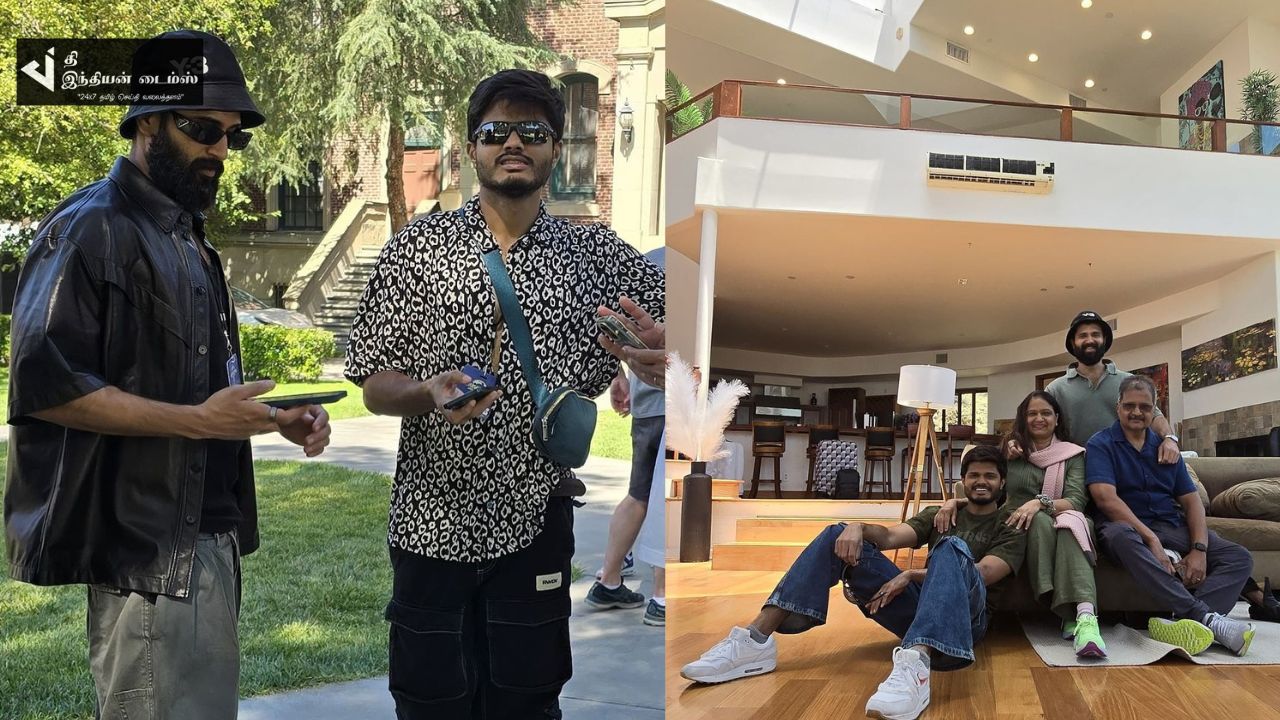 அப்பா அம்மாவை முதல் முறையாக அமெரிக்கா அழைத்து சென்ற நடிகர் விஜய் தேவர்கொண்டா