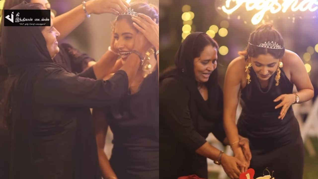 கோலாகலமாக பிறந்தநாளை கொண்டாடிய பிக் பாஸ் ஆயிஷா