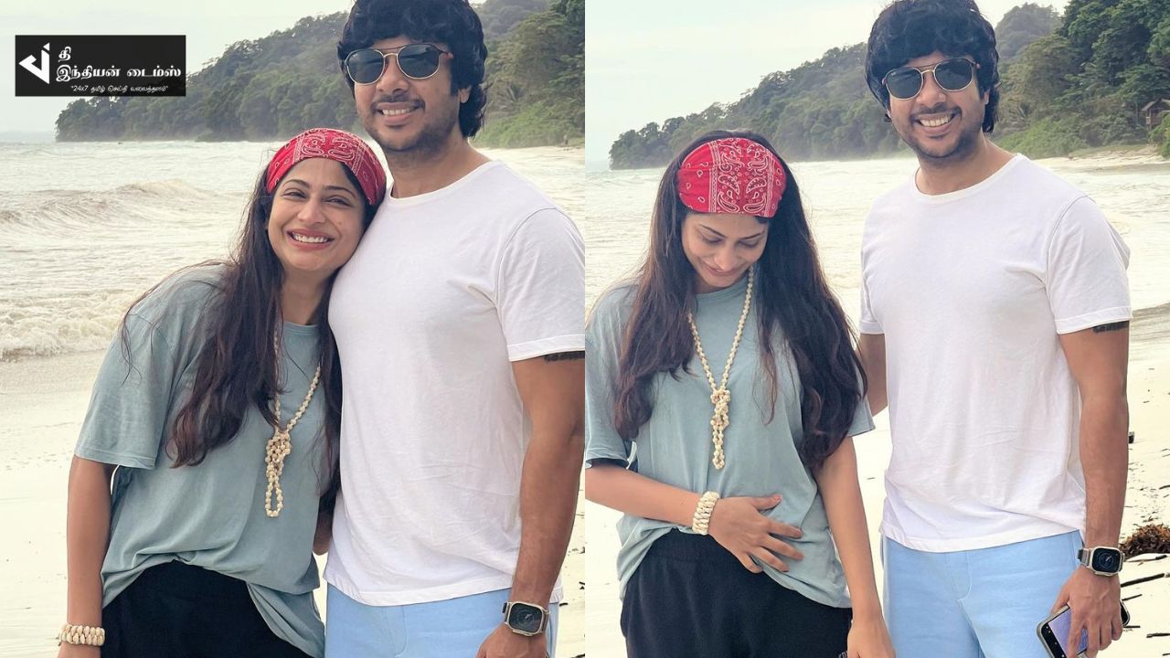 கணவர் மற்றும் மகனுடன் WEEKEND-ஐ கொண்டாடிய நடிகை விஜயலக்ஷ்மி