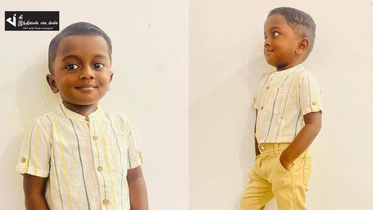 செம்ம கியூட்டாக இருக்கும் இயக்குனர் மாரிசெல்வராஜின் மகன்