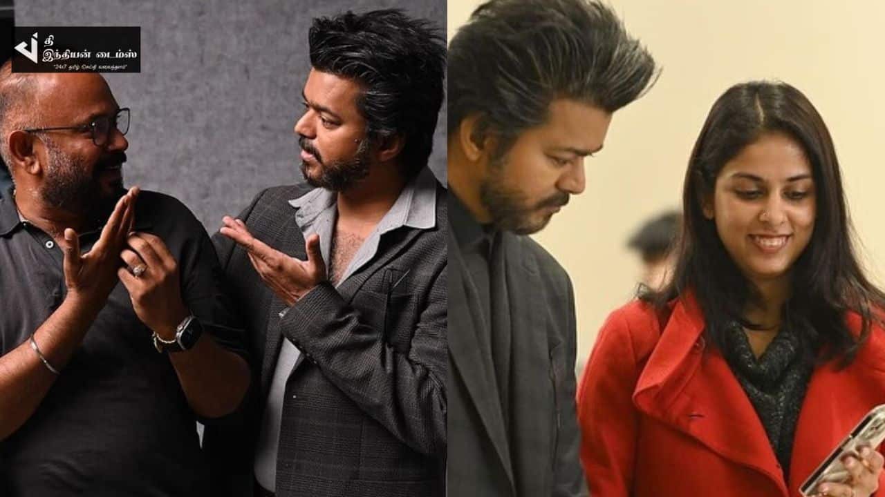 GOAT படப்பிடிப்பில் தளபதி விஜய் எடுத்துக்கொண்ட புகைப்படங்கள்