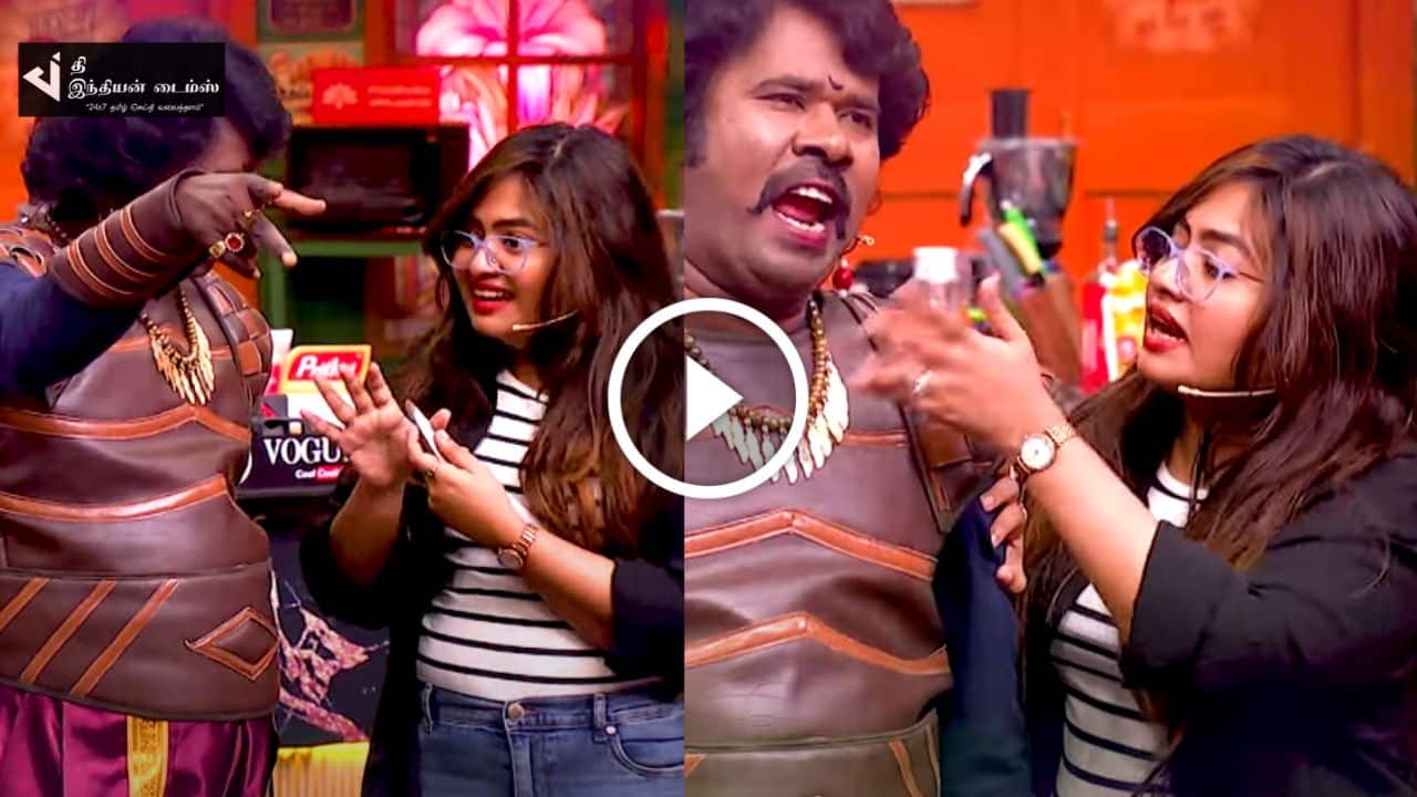 சமைக்க மாட்டேன் என சொன்ன ராமர்.. கெஞ்சிய ஜோயா… cook with comali promo