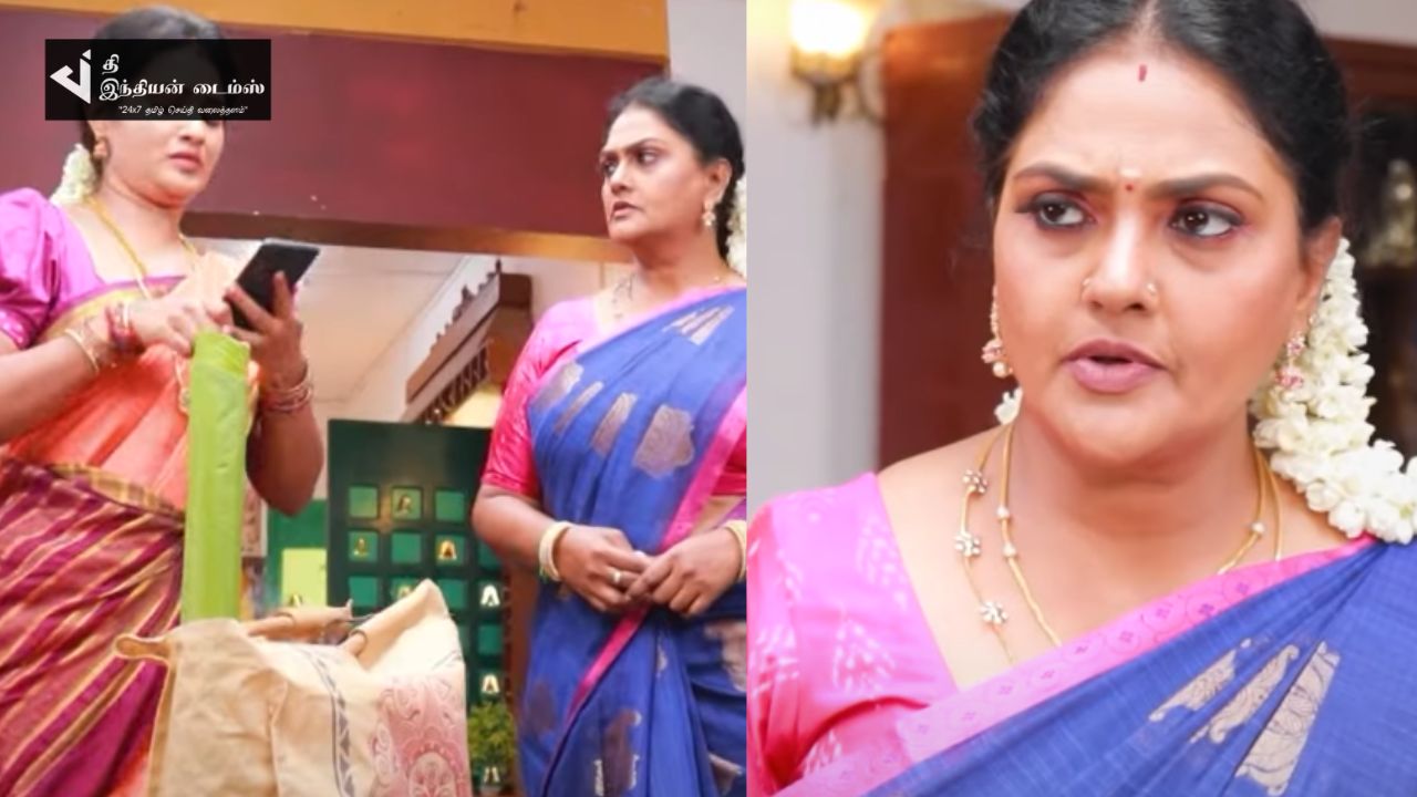 பாண்டிக்கு சாப்பாடு கொண்டு போகும் மயில்.. கடுப்பாகிய கோமதி… பாண்டியன் ஸ்டோர்ஸ் ப்ரோமோ