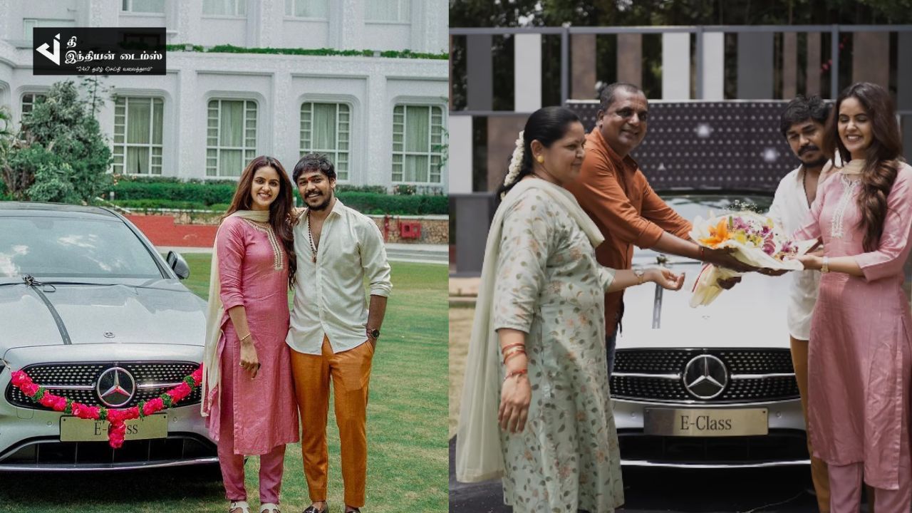 ஒரு கோடி மதிப்பிலான புதிய காரை வாங்கிய கயல் சீரியல் நாயகி சைத்ரா ரெட்டி