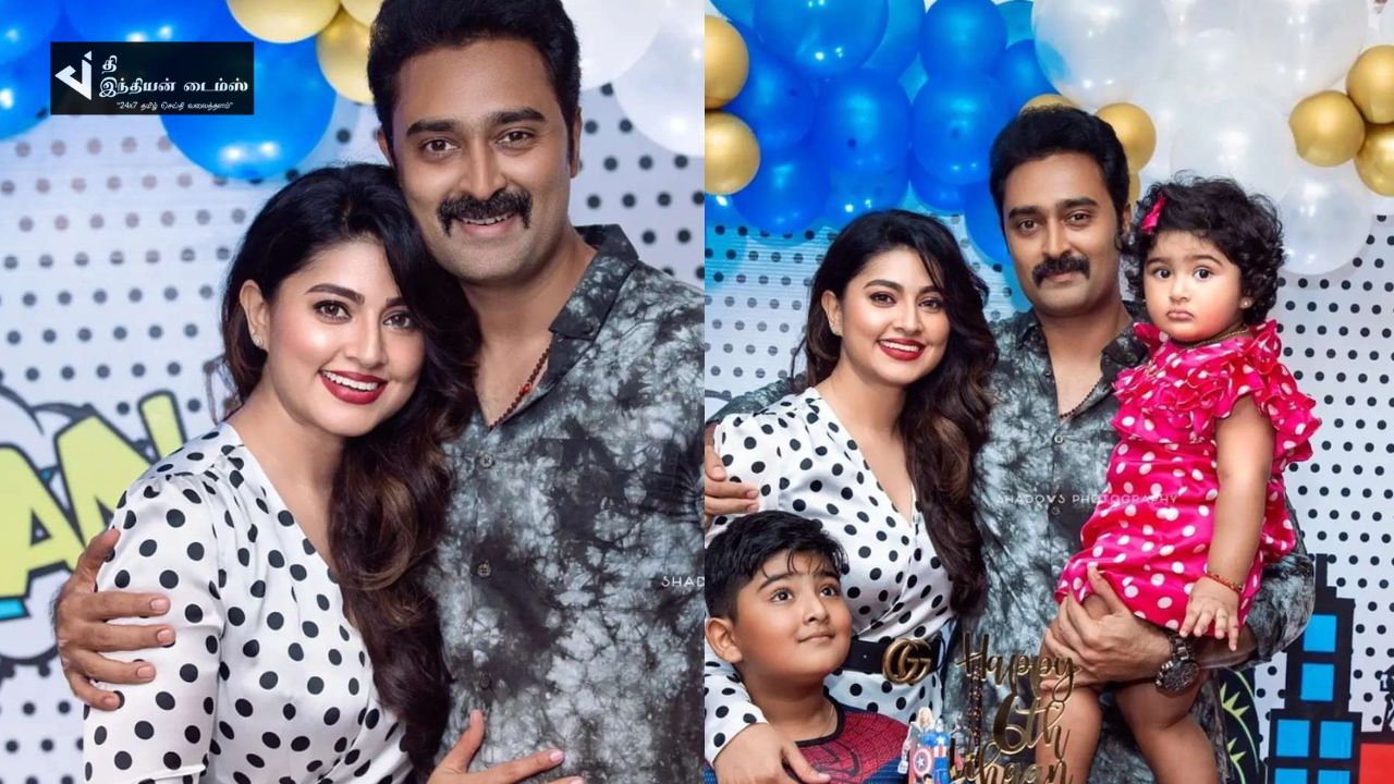 நடிகை சினேகாவின் பிறந்தநாளை கொண்டாடிய கணவர் பிரசன்னா