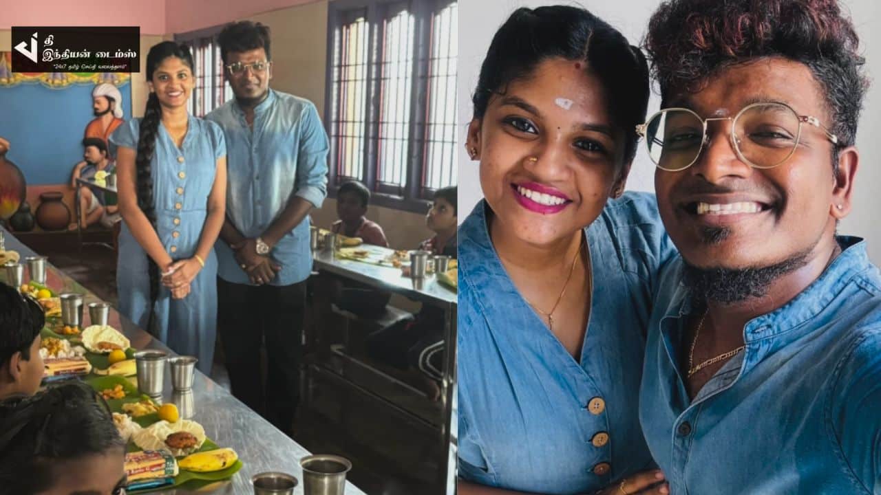 இரண்டாவது திருமண நாளை கொண்டாடும் விஜய் டிவி சூப்பர் சிங்கர் அஜய் கிருஷ்ணா