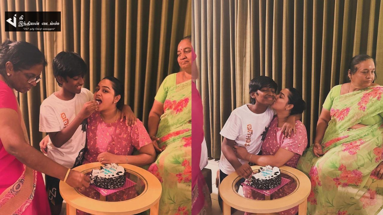 சீரியல் நடிகை காயத்ரி யுவராஜ் மகனின் பிறந்தநாள் கொண்டாட்டம்