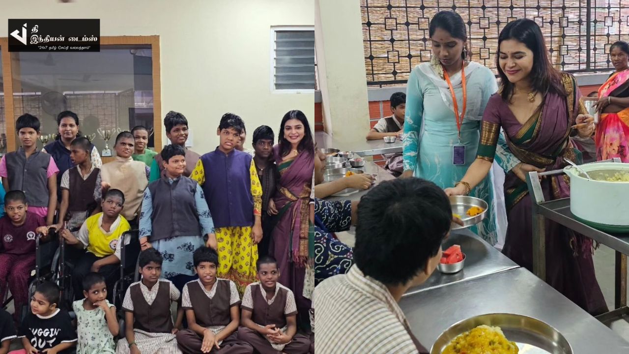 இன்று தனது பிறந்தநாளை ஆதரவற்ற குழந்தைகளுடன் கொண்டாடிய நடிகை தர்ஷா குப்தா