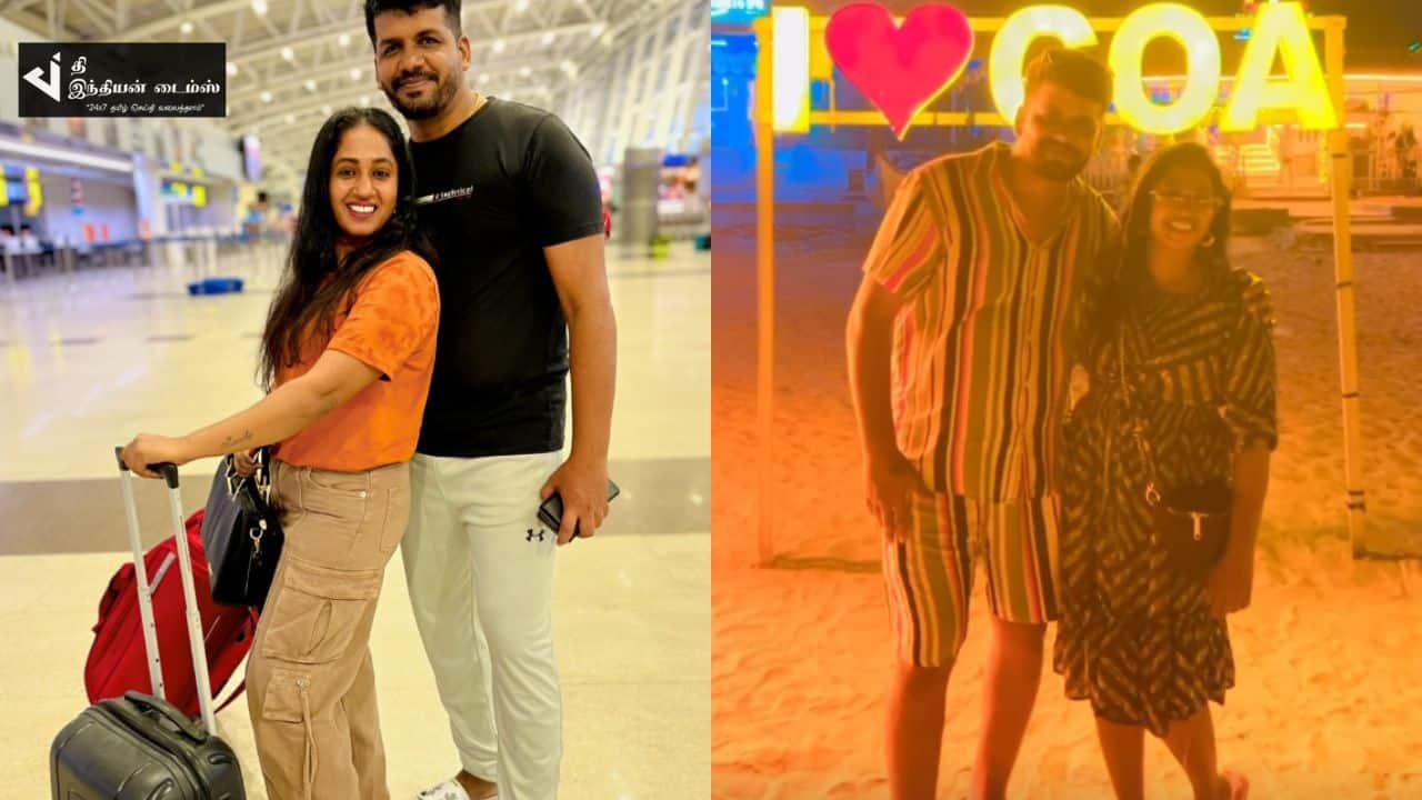 பிக் பாஸ் தாமரை செல்வி கோவாவில் விடுமுறை கொண்டாடும்