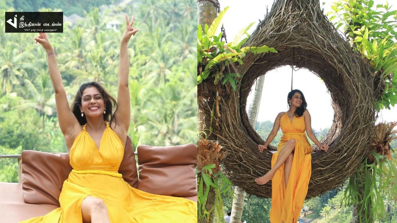 பாலி நாட்டில் விடுமுறையை கொண்டாடும் நடிகர் சாந்தனு மனைவி KIKI