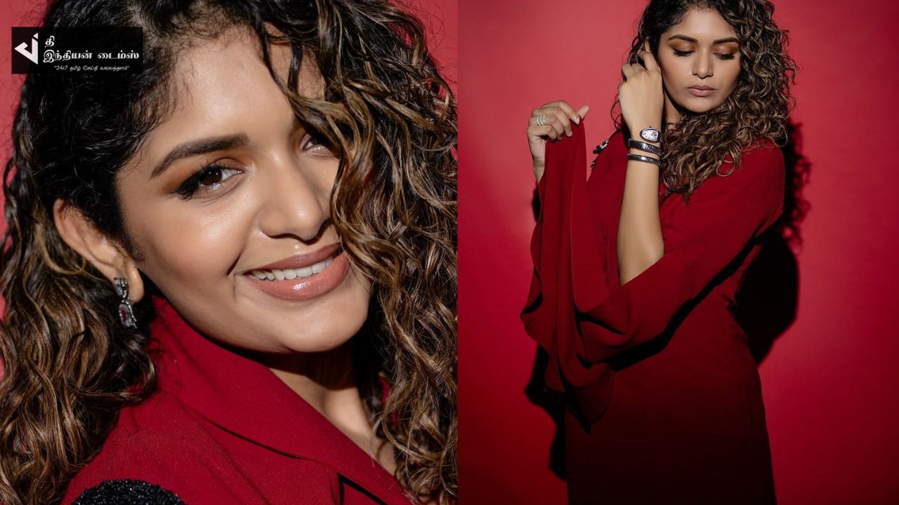 அழகுக்கு இவள்தான் தாய் நாடா.. அழகில் கலக்கும் நடிகை அதிதி சங்கர்