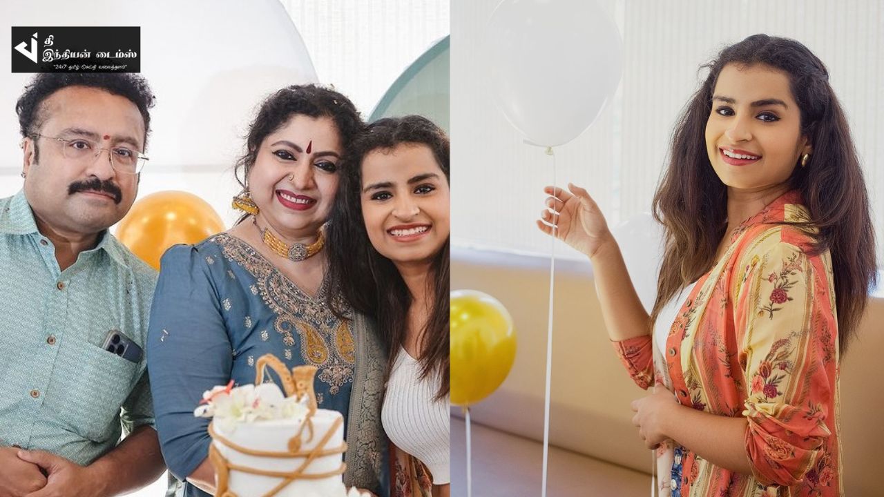 தனது அப்பா அம்மாவின் 50வது பிறந்த நாளை கொண்டாடிய சிவாங்கி