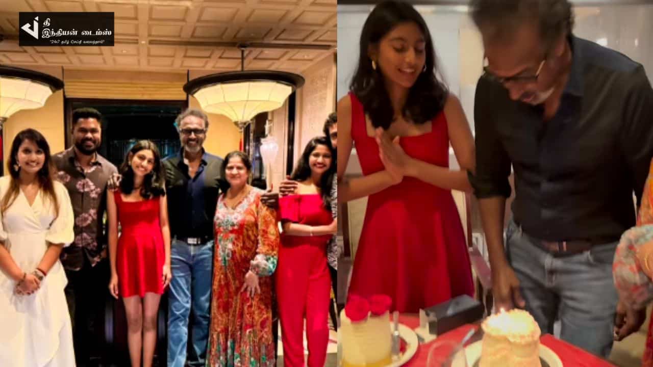 மாமனார் அருண்பாண்டியன் பிறந்தநாளை கொண்டாடிய அசோக் செல்வன்