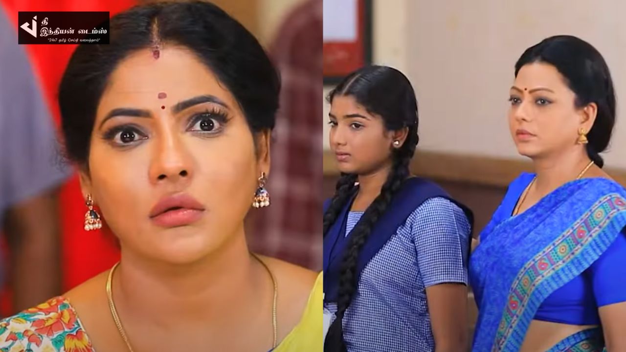 ஈஸ்வரியை காப்பாற்ற வந்த மயூ.. அதிர்ச்சியில் உறைந்த ராதிகா.. பரபரப்பான பாக்கியலட்சுமி ப்ரோமோ