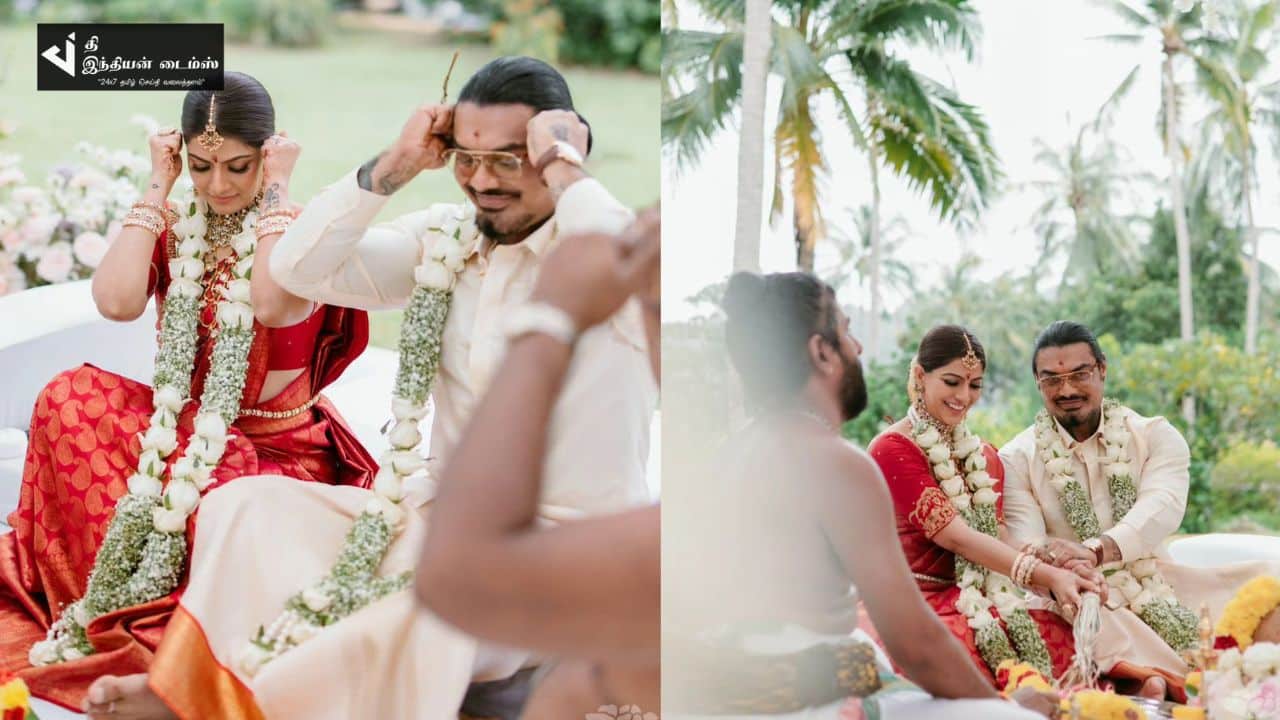 நடிகை வரலக்ஷ்மி சரத்குமார் திருமண புகைப்படங்கள்