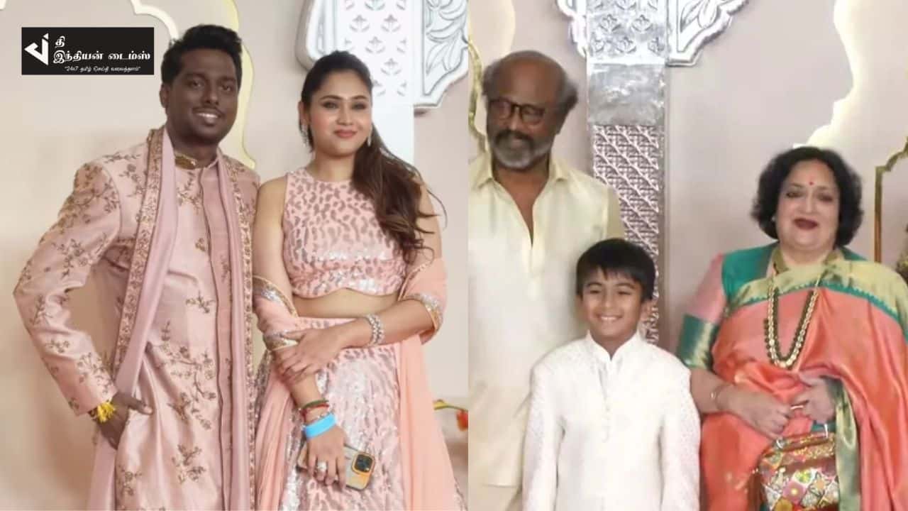 அம்பானி இல்ல திருமண விழாவுக்கு வந்த சினிமா நட்சத்திரங்கள்