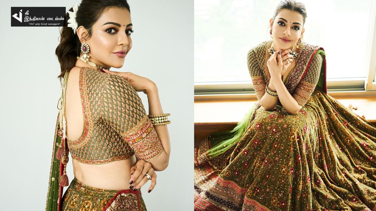 துப்பாக்கி பட கதாநாயகி காஜல் அகர்வாலின் அழகிய புகைப்படங்கள்