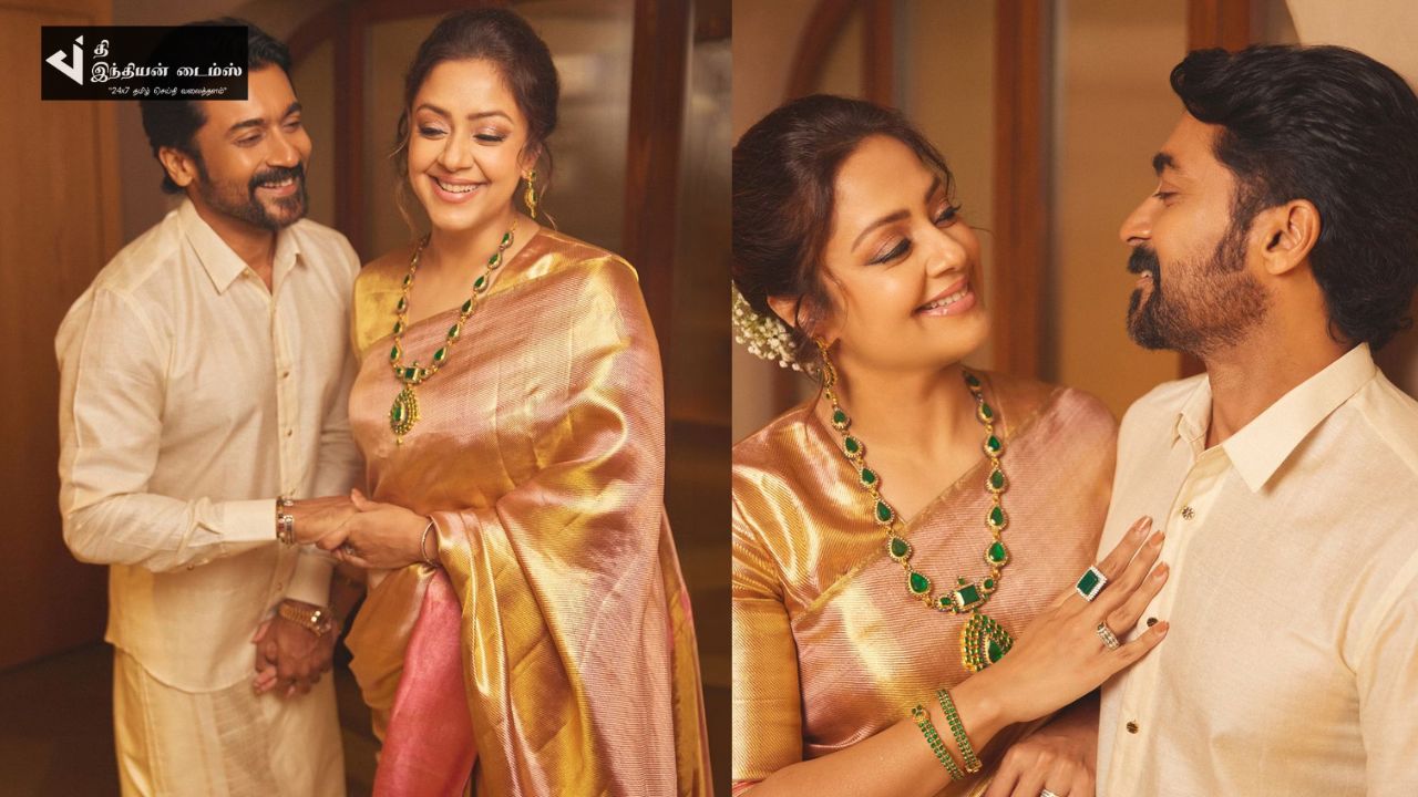 புதுமண தம்பதிகளாக மாறிய நடிகர் சூர்யா மற்றும் ஜோதிகா.. வைரலாகும் அழகிய புகைப்படங்கள்
