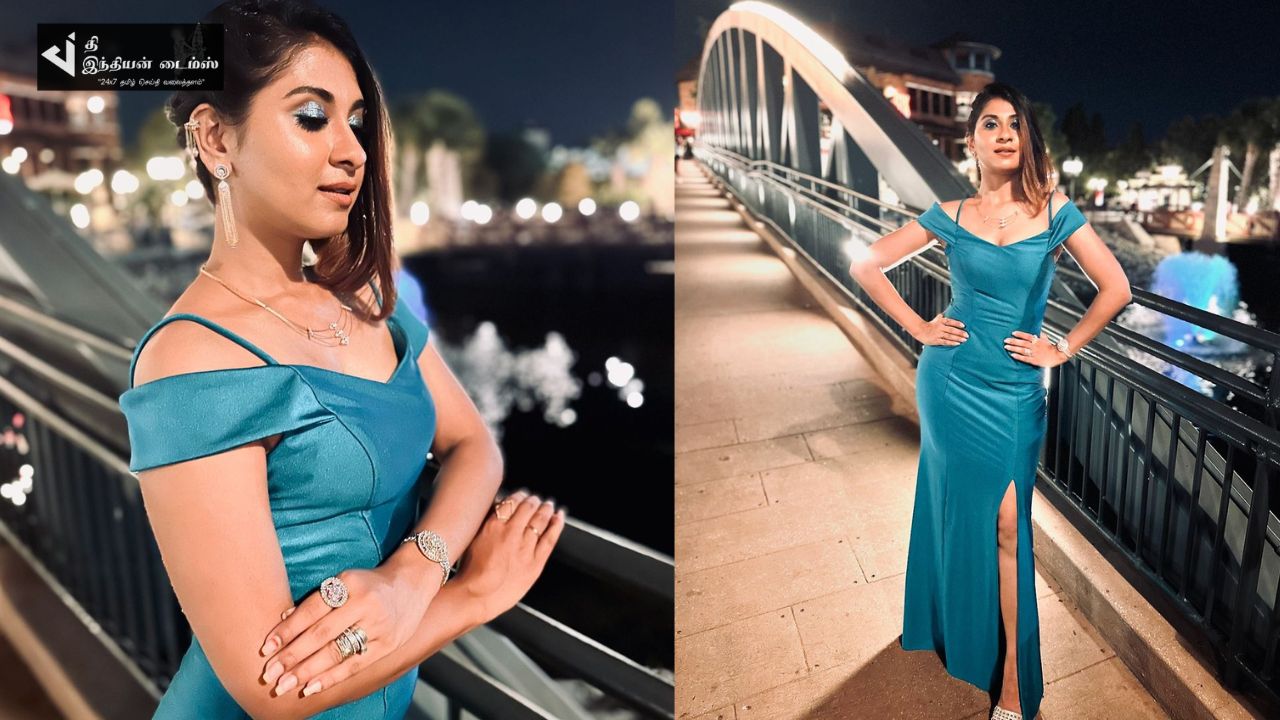 விஜய் டிவி சூப்பர் சிங்கர் நித்ய ஸ்ரீயின் பிறந்தநாள் போட்டோஷூட்