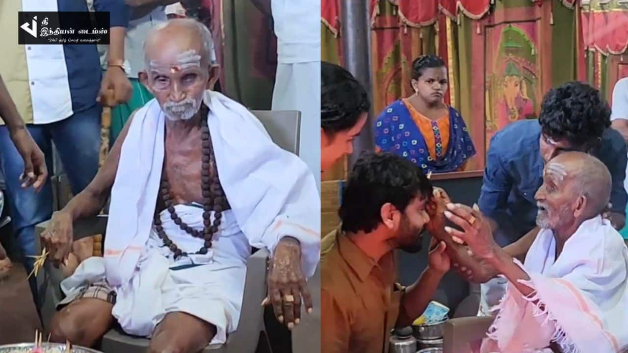 கவிஞர் சினேகன் தந்தையின் 100வது பிறந்தநாள் கொண்டாட்டம்