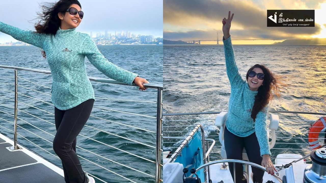 அமெரிக்காவில் செட்டில் ஆகிய நாயகி சீரியல் ஹீரோயின் வித்யா பிரதீப்