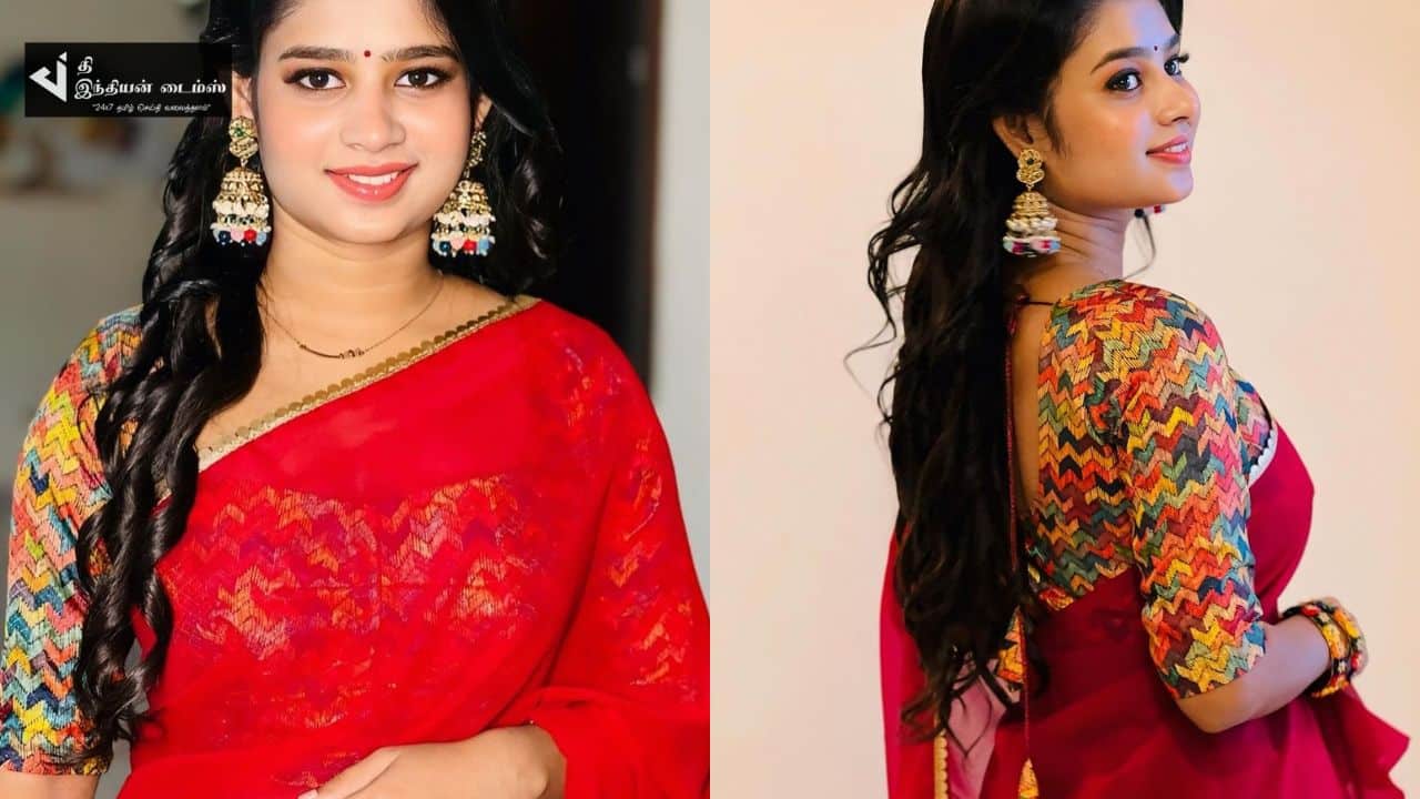 சேலை கட்டும் அழகில் நயன்தாராவையே ஓரம்கட்டிய பிக் பாஸ் ஜனனியின் அழகிய புகைப்படங்கள்