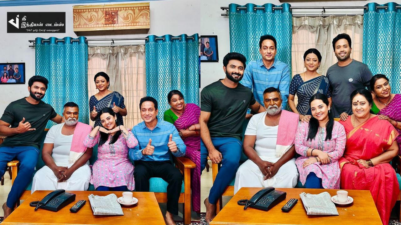 மீண்டும் பாக்கியா உடன் கோபி.. வைரலாகும் ஷூட்டிங் ஸ்பாட் புகைப்படங்கள்