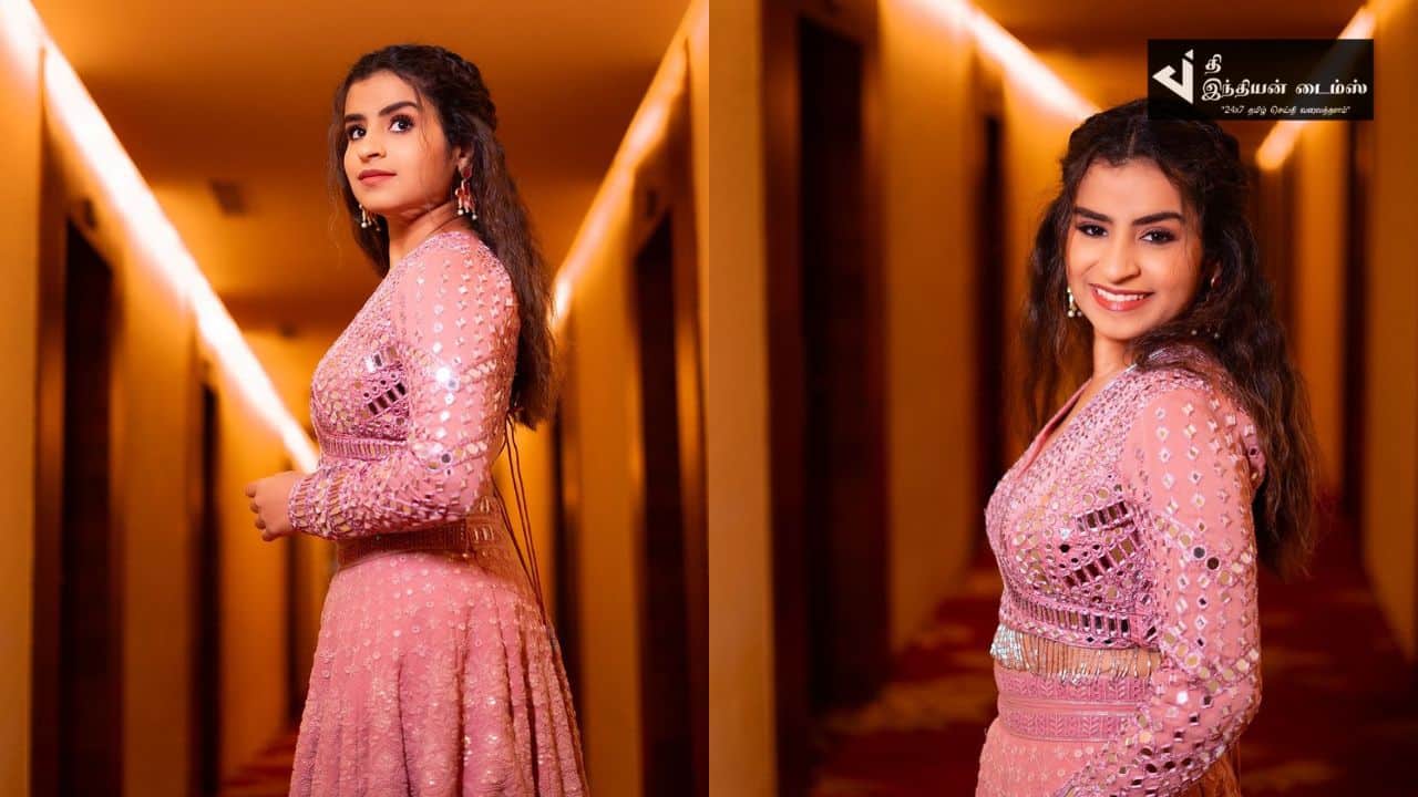 அழகில் கதாநாயகிகளை ஓரம்கட்டிய CWC சிவாங்கி