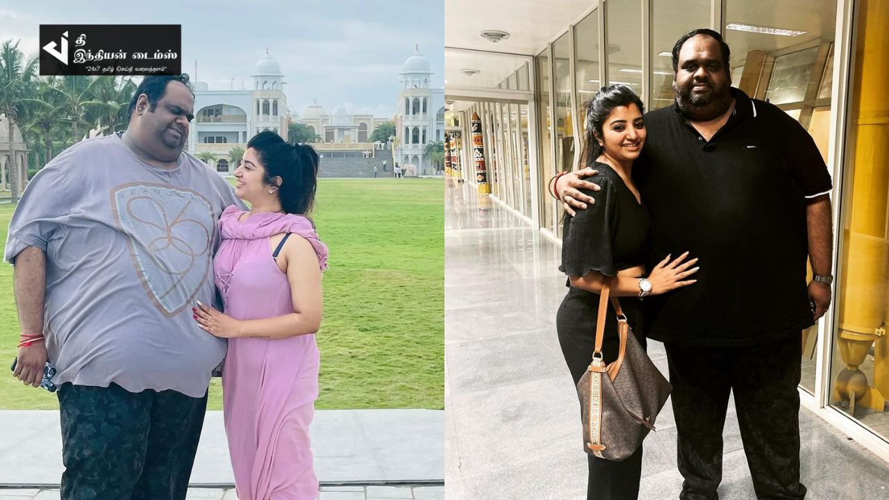 மனைவி மஹாலக்ஷ்மி உடன் ரவீந்தர் எடுத்துக்கொண்ட அழகிய புகைப்படங்கள்