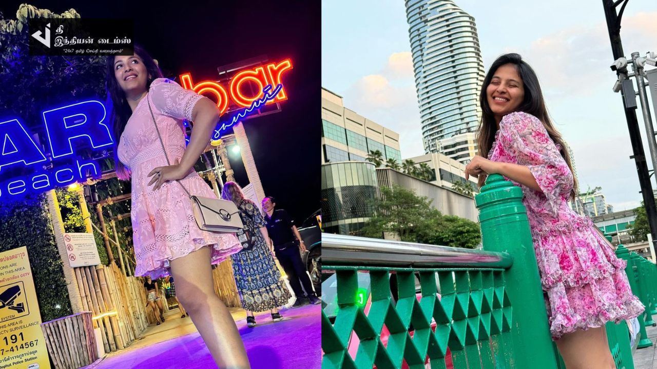 வெளிநாட்டில் பிறந்தநாளை கொண்டாடிய அங்காடி தெரு அஞ்சலி