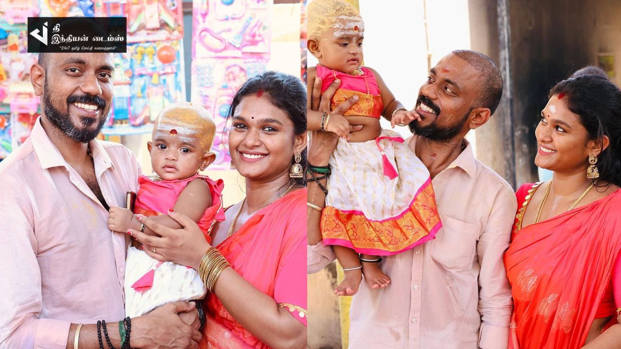 மகளுக்கு முதல் மொட்டையடித்த சீரியல் நடிகை நட்சத்திரா