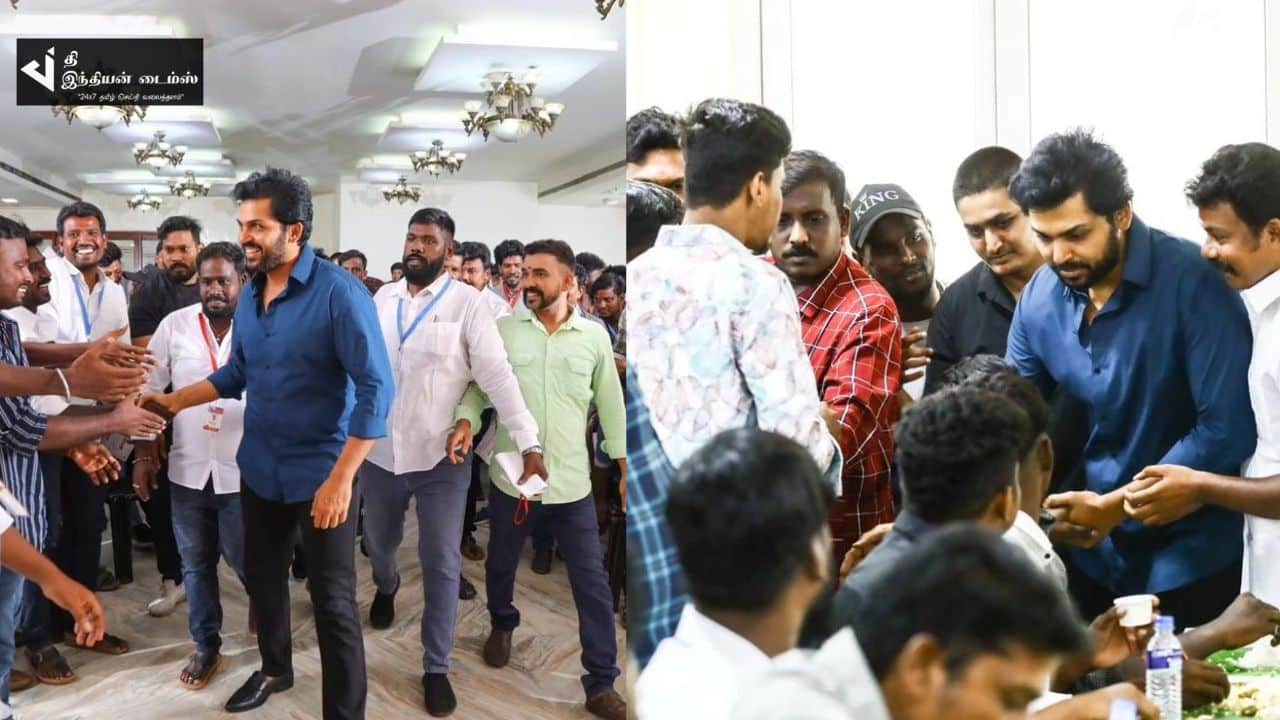 ரசிகர்களை சந்தித்த நடிகர் கார்த்தி