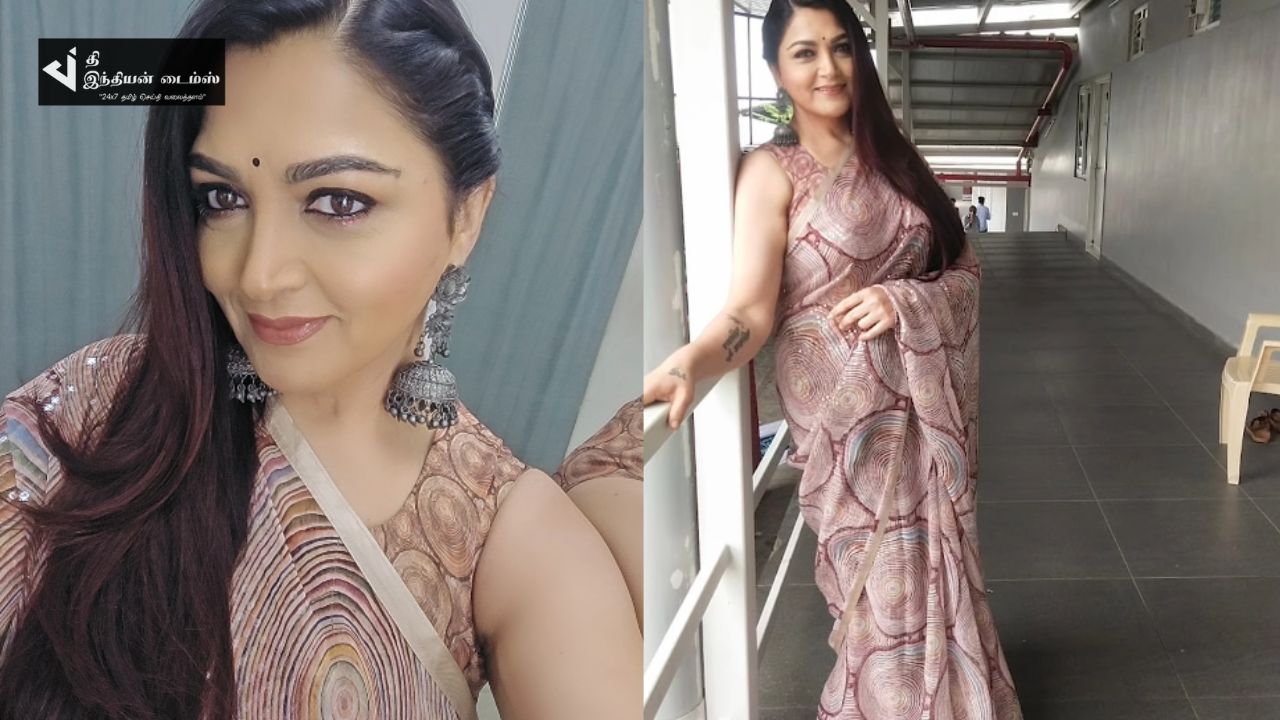 மீண்டும் இளமையாக மாறிய நடிகை குஷ்பு