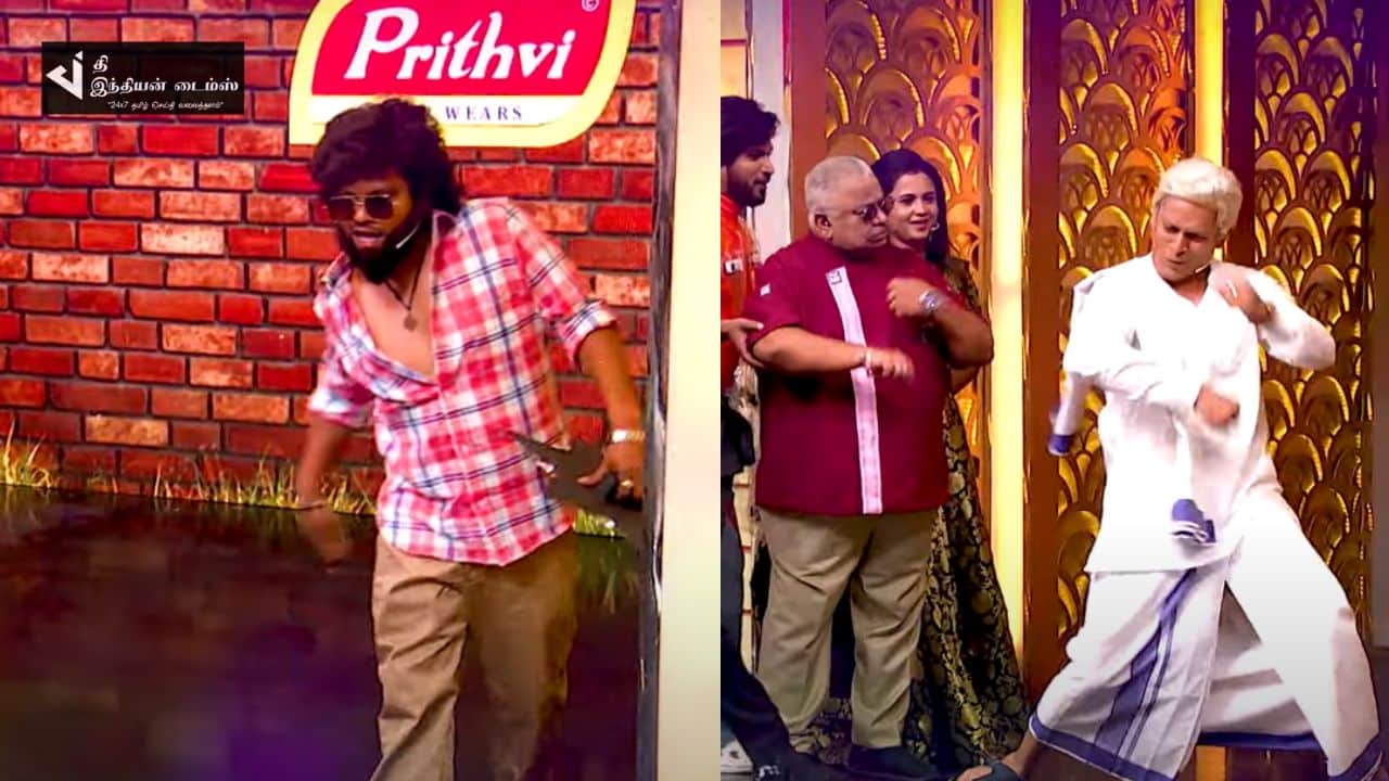 புஷ்பா போல வந்த புகழ்.. இந்தியன் தாத்தாவாக வந்த குரேஷி.. கலக்கும் Cook with comali Promo