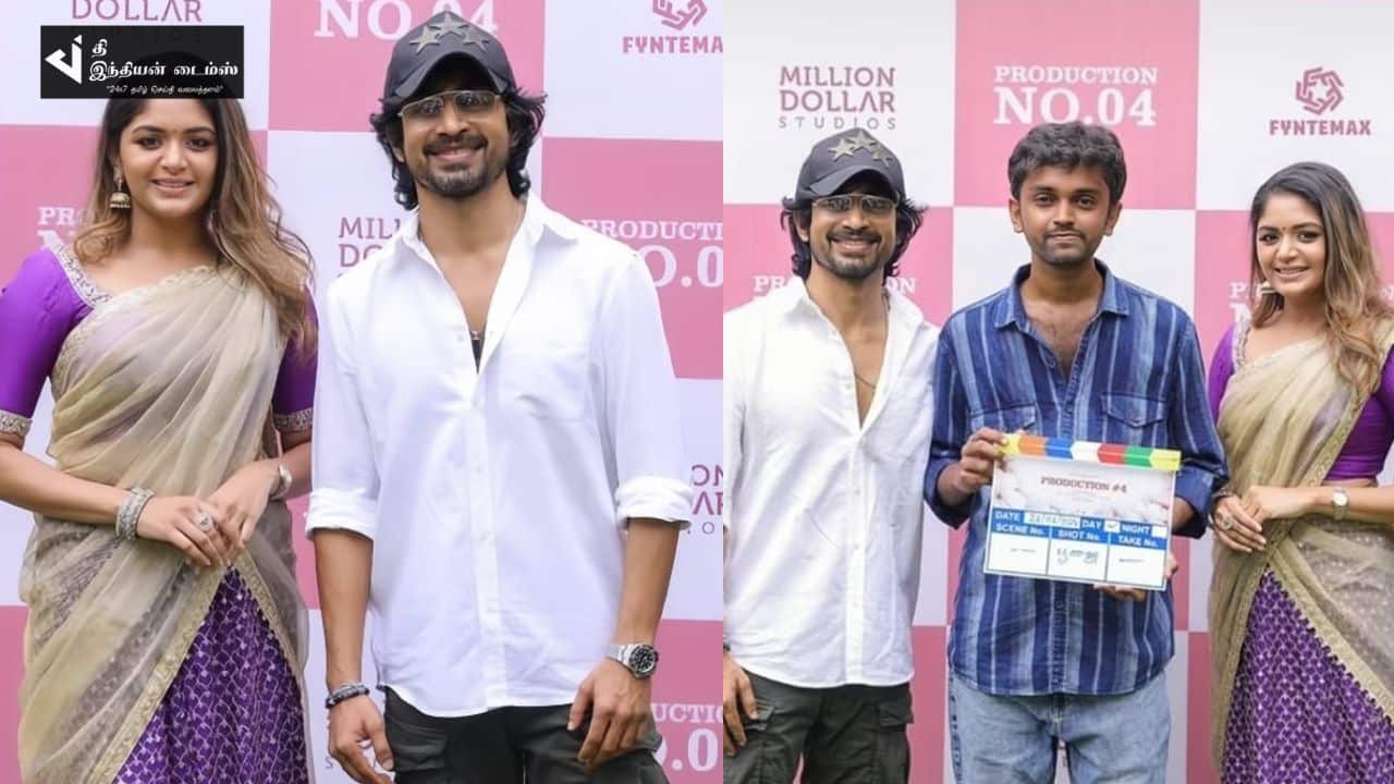 அதிதி சங்கர் நடிக்கும் புதிய படம் பூஜையுடன் தொடங்கியது