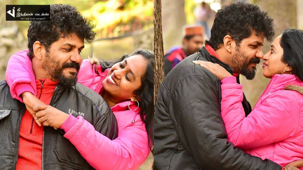 கணவருடன் போட்டோஷூட்டில் கலக்கும் பிக் பாஸ் தாமரை செல்வி