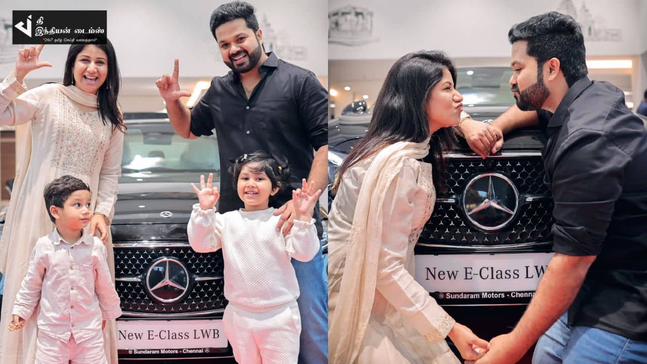 விலையுயர்ந்த பென்ஸ் கார் வாங்கிய சீரியல் நடிகை ஆல்யா மானசா