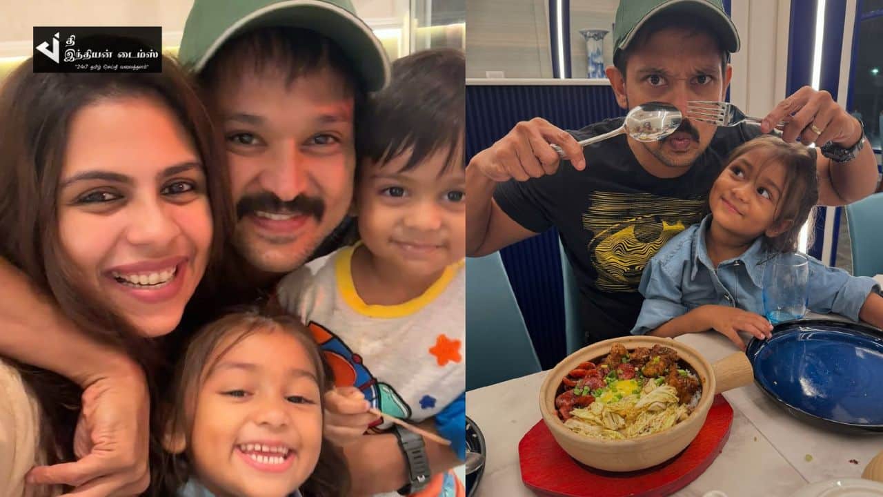 நடிகர் நகுலின் அழகிய குடும்ப புகைப்படங்கள்