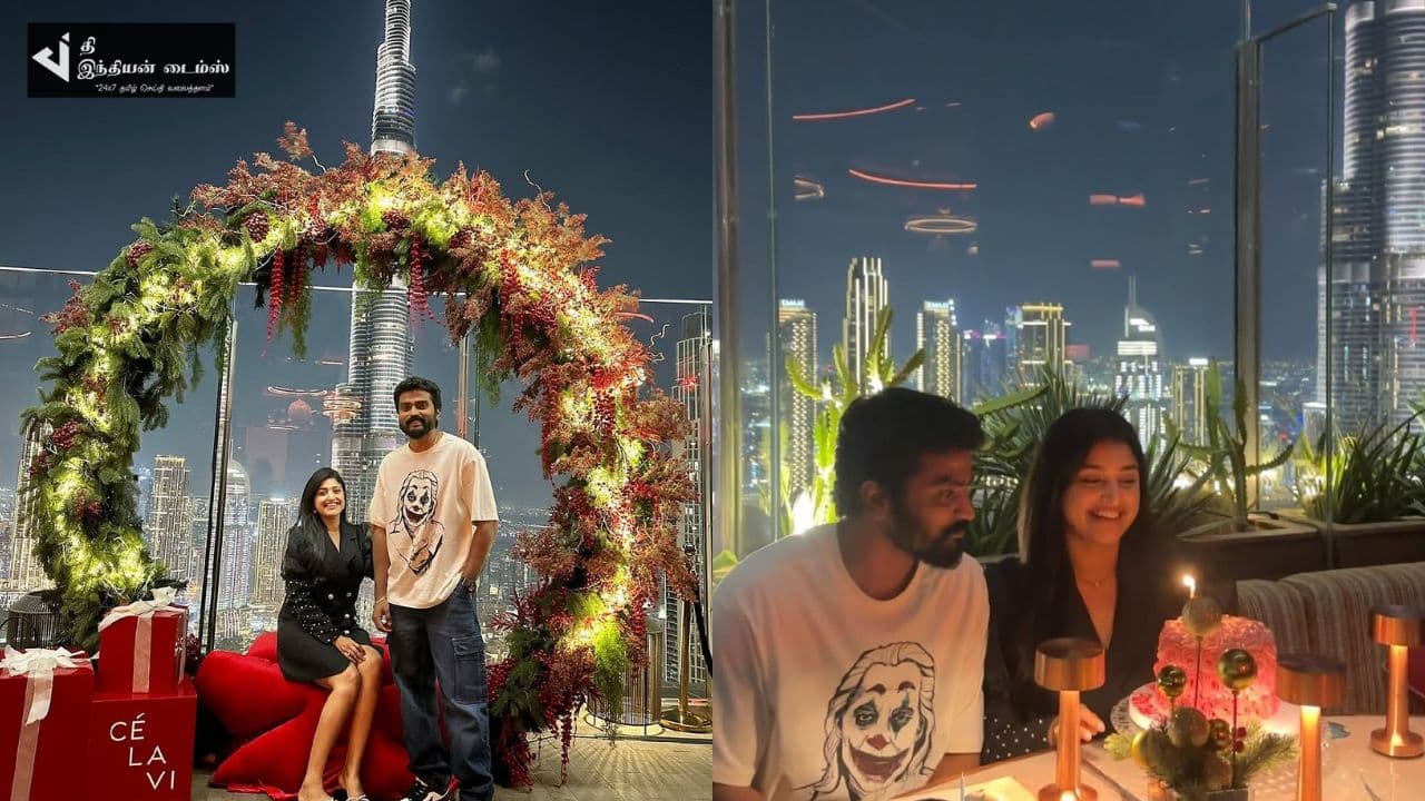 மனைவி ஷ்ரேயாவின் பிறந்தநாளை துபாயில் கொண்டாடிய சித்து