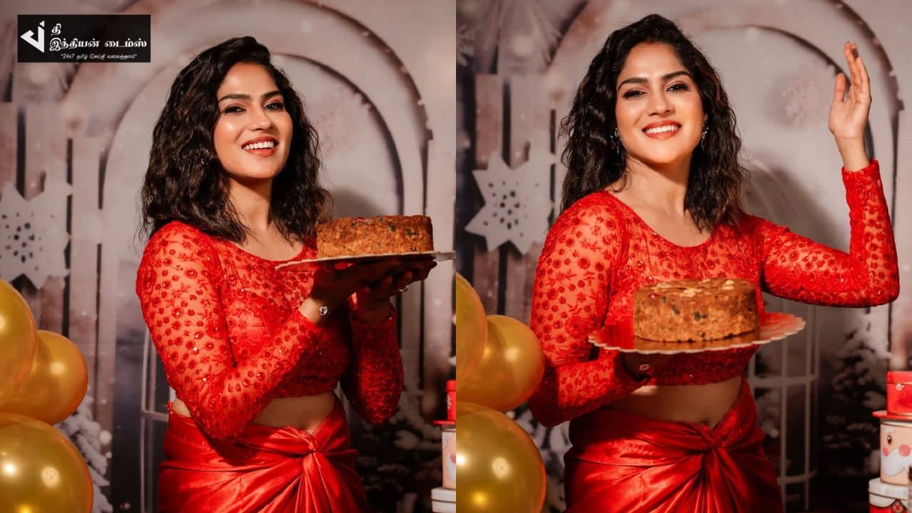 லப்பர் பந்து பட நாயகி ஸ்வாசிகாவின் பிறந்தநாள் கொண்டாட்டம்