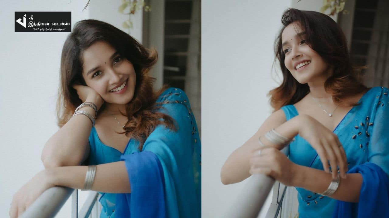 சேலையில் அழகில் அசத்தும் நடிகை அனிகா சுரேந்திரன்